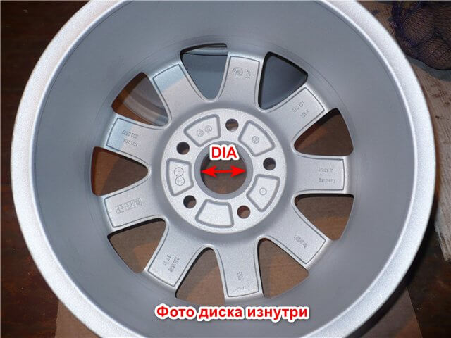 DIA – или за что отвечает диаметр ступичного отверстия диска, и как расширить зону поиска?!